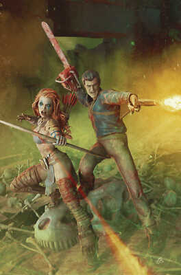 Red Sonja vs Aod #1 Cover M 1:15 Variant Edition Barends Foil Virgin