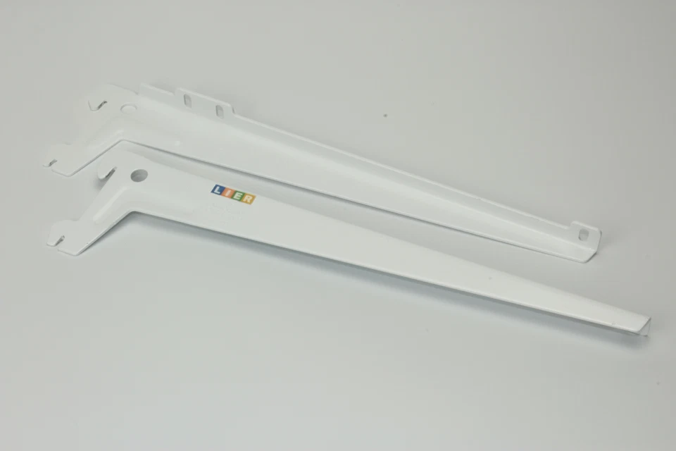 DIY ELEMENT SYSTEM GMBH Winkelträger (2 Einhängehaken) 55kg lose T280 mm weiß