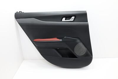 2021 - 2024 KIA K5 REAR LEFT DOOR TRIM COVER PANEL OEM 83301L3040DM3 RED_WK