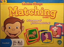 2010 Curious George Matching Memory Game Single Replacement Cards You Pick