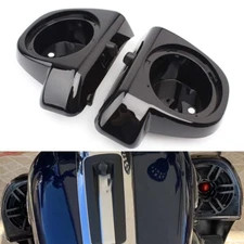 Lower Vented Fairing 6.5" Speaker Pods Boxes Fit for Harley Touring Street Glide