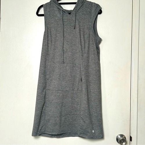 Tek Gear Dry Tek Gray Hoodie Dress- Size Medium | eBay