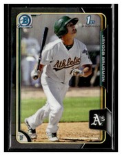 2015 Bowman Chrome Prospects Refractor 1st Bowman #BP141 Jaycob Brugman