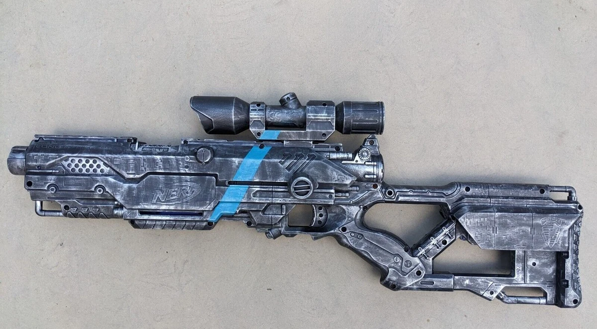 Mail in Nerf Gun Metallic Custom Painting Service Read Description