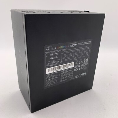 Razer Katana 850W 80 Plus Platinum 140mm Fan Chroma aRGB Razer Katana 850W 80 Plus Platinum 140mm Fan Chroma aRGB