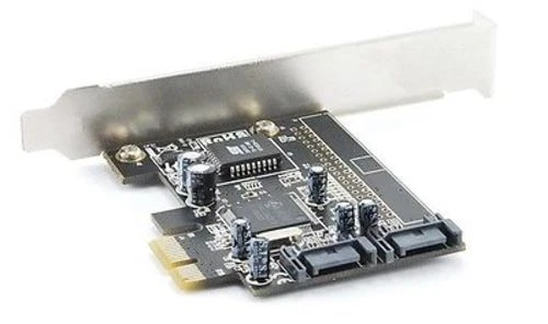 Dual Channel Serial-ATA II 3.0 Gbps PCI Express Controller Card w/RAID, AC-SX02 - Image 2 of 3