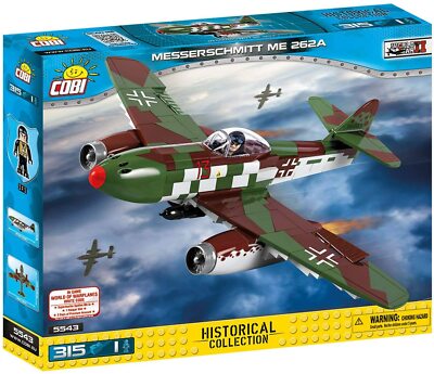 ☆*:.。.ミーコ.。.:*☆ COBI 5543 Messerschmitt Me-262a jet bricks blocks 315 | eBay