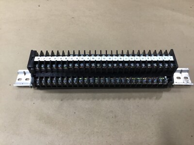 Lot Of 25 Bum Han BHTN15-Terminal Blocks Din Rail Terminal Block Strip #27H63