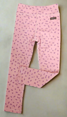 NWT Matilda Jane Speckled Pink Active Capri Leggings Girl's Size 3T