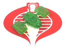 Imaginext Vehicle Translucent Green Radar Space Ship Original Part