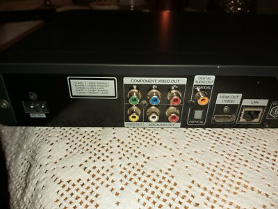 LG BD370 Blu-ray Player for REPAIR or PARTS(No Remote