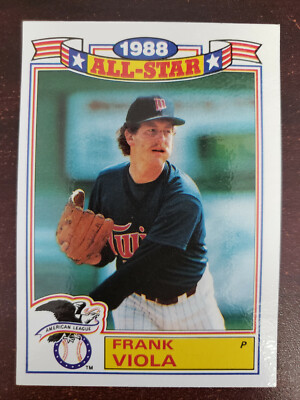1988 Topps All-Star Game Commemorative Set Frank Viola Card #10 of 22