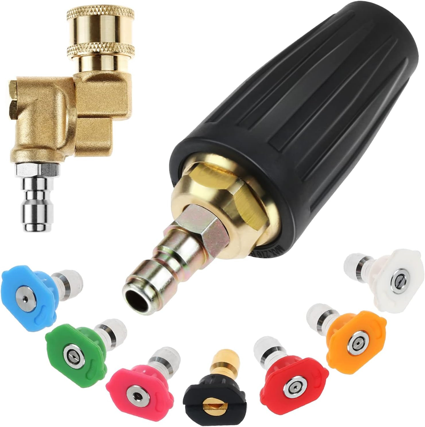 4000 PSI Pressure Washer Rotating Turbo Nozzle 4.0 GPM with 