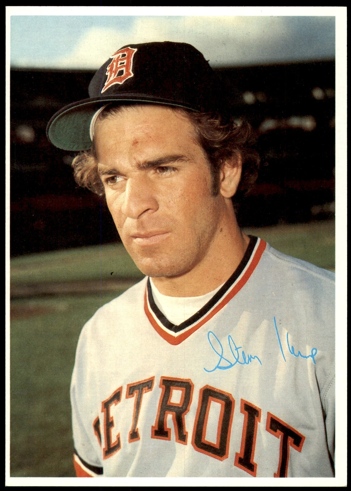 Steve Kemp trading card