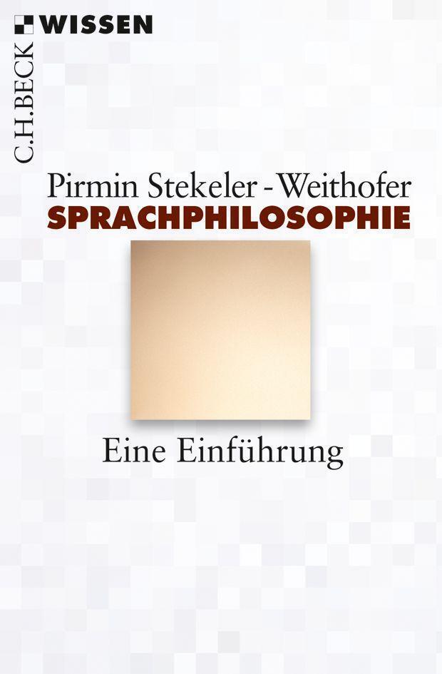 Thumbnail - Sprachphilosophie | Eine Einführung | Pirmin Stekeler-weithofer |