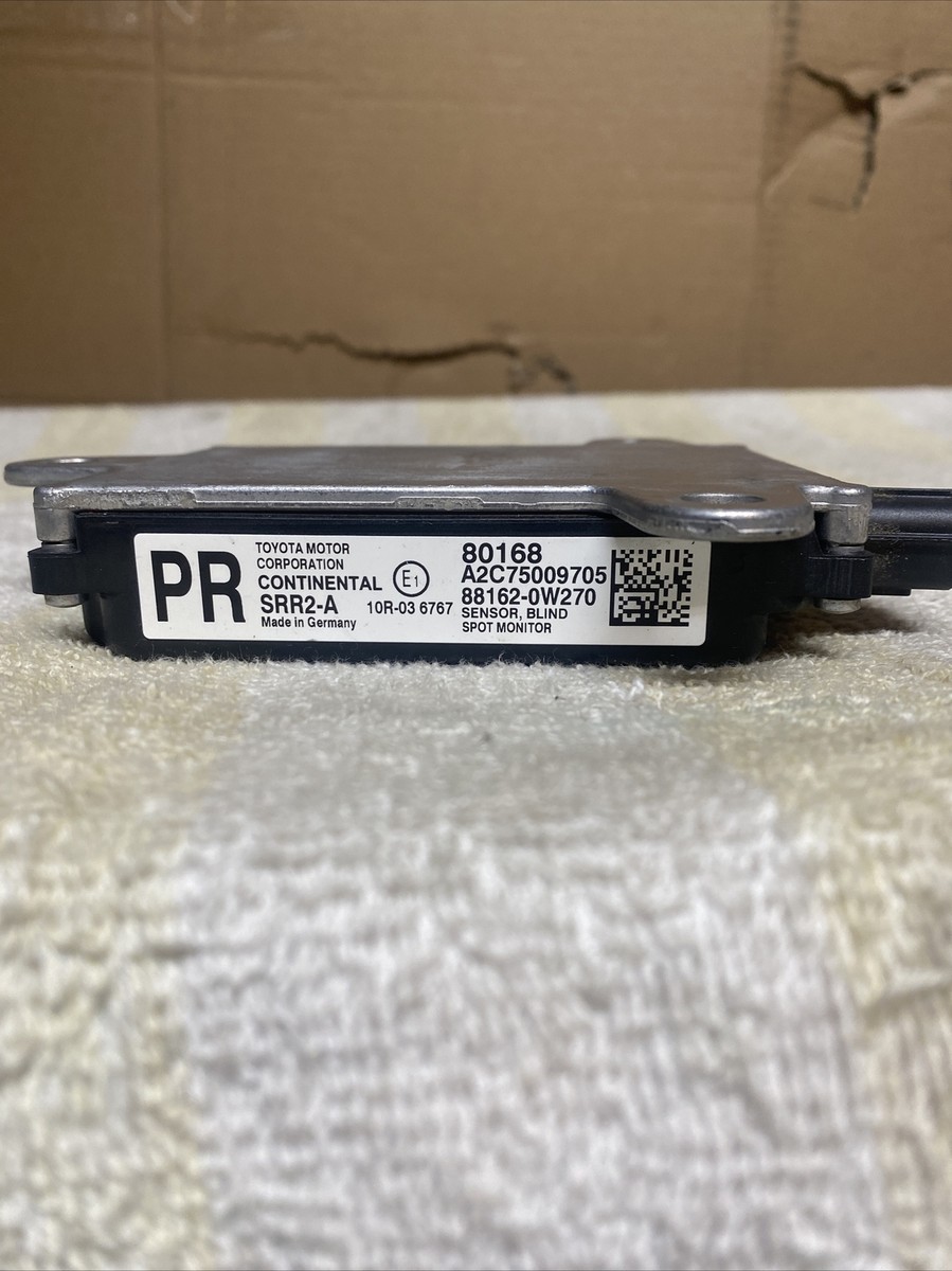 2016 2017 Toyota Prius Blind Spot Monitoring Control Module 88162