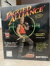 Jagged Alliance (PC, 1995) - Iconic Big Box Release - New - Factory Sealed!