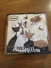 Paquet de 20 serviettes de table en papier Rosina Wachtmeister - Chat - Neuf
