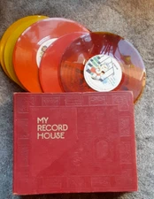 Lot Vintage 40s 50s My Record House Album Children Song Golden Voco Peter Pan