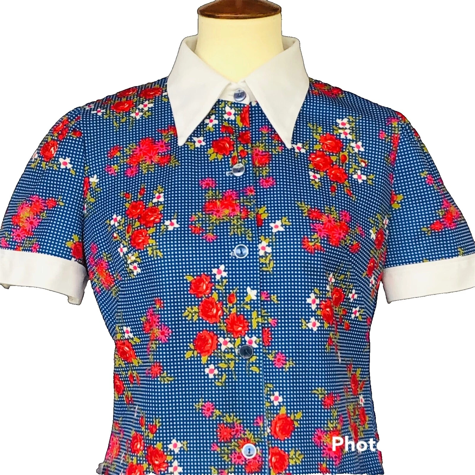 Camisetas Vintage de poliéster Hippy para Mujeres