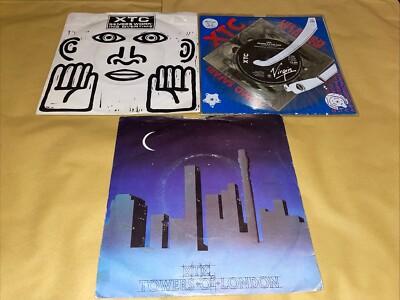 XTC - 3 X 7  Single - Senses Working Overtime/life Begins At The Hop/towers