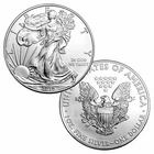 2010 $1 US American Silver Eagle UNC One Ounce FINE Silver Round Coin Dollar BU