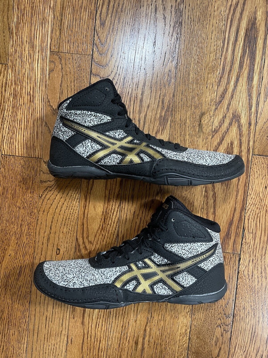 【美品】asics MATFLEX 6 ブラック ゴールド 25.5センチ Amazon.com | ASICS Men's Matflex 6 Wrestling Shoes, 7, Black