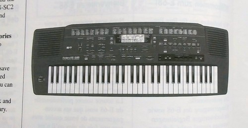 Roland E-68 Intelligent Synthesizer Keyboard Original Owner's Manual Book 228 pg - Picture 3 of 3