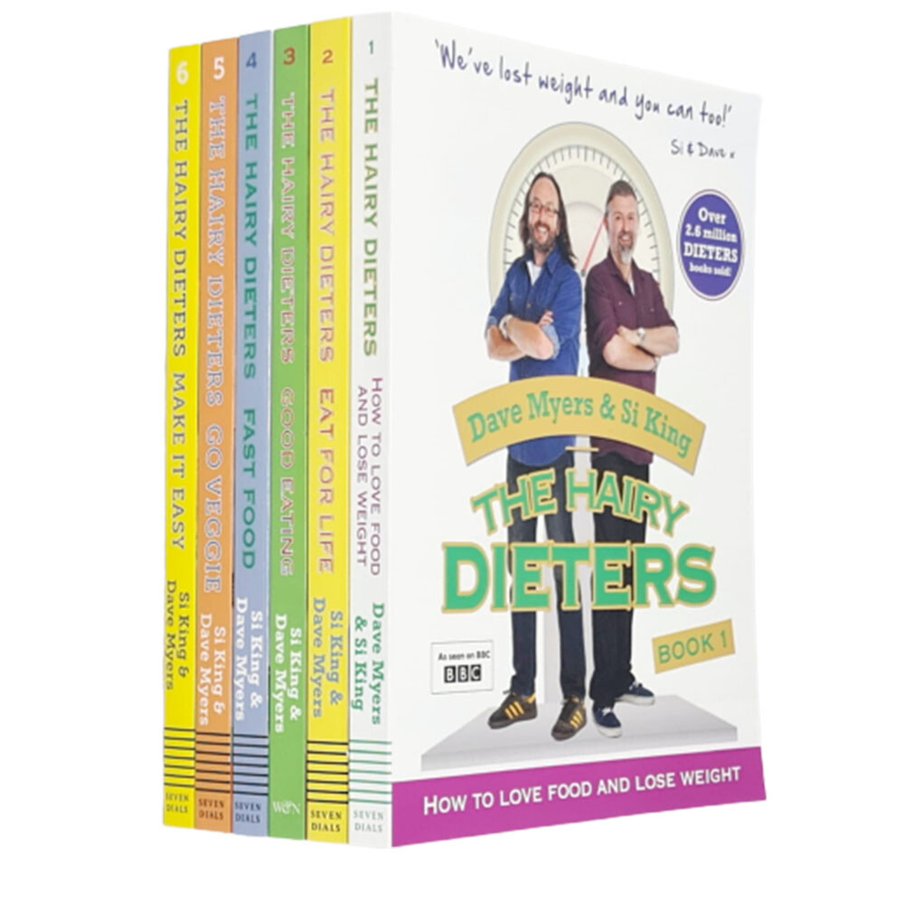 The Hairy Bikers Collection 1-6 :6 Book Set(Lose,Love Food,Eat,Food,Veggie,Easy)