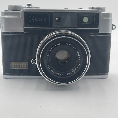 Vintage Antique Yashica Campus Compact Camera - Yashinon Dx 2.8