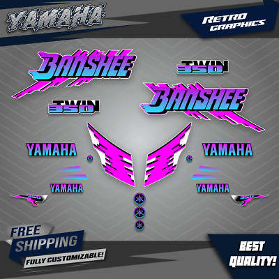 OEM Decal Kit for Yamaha Banshee 350 - Fits All Models