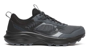Chaussures de course tout terrain Saucony pour hommes Excursion TR17 Wide en noir ombre