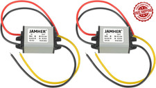 2 Pack 12V to 6V 3A 18W DC Buck Converter Waterproof Voltage Regulator