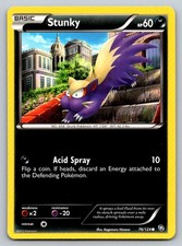 Stunky 76/124 LP Dragons Exalted Pokemon