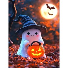 Diamond Art Kits for Adults, 5D Full Drill Halloween Diamond Painting Kit, Q