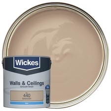 Vinyl Matt Emulsion Butterscotch 440 Interior Wall Ceiling Paint 2.5L Coverage 8.40 per litre