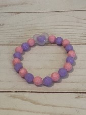 Heart Beaded Bracelet Teen Women Jewelry Handmade Birthday Gift for Girls Teens