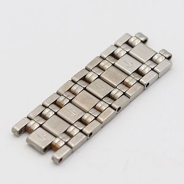 Gucci 8 Link Ladies Watch Belt Band Bracelet Parts Silver and Gold 11mm used - Image 3 of 3