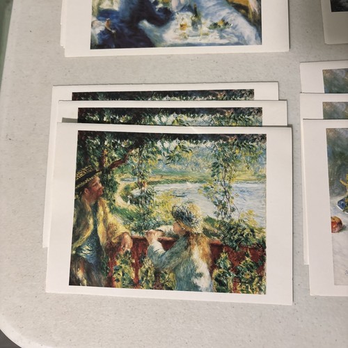 Half Note Blank Cards Renoir The Art Institute Of Chicago - Picture 3 of 6