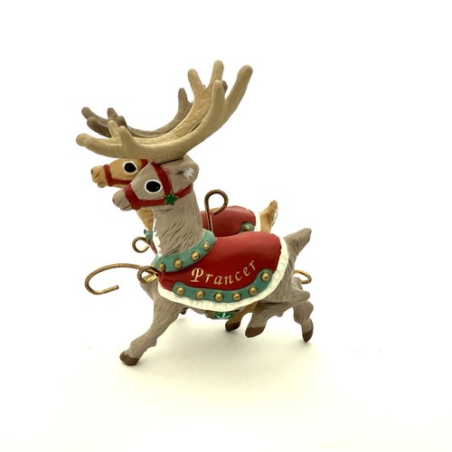 Hallmark 1992 Prancer & Vixen Ornament #2 in Santa & His Reindeer Collection - Bild 5 von 18