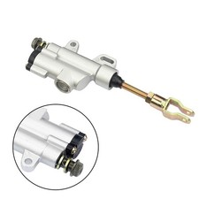 Silver Rear Foot Hydraulic Clutch Master Cylinder Brake Pump for All Brands