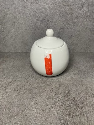 Rayware Milan Zuckerdose mit Deckel weiß Fine China
