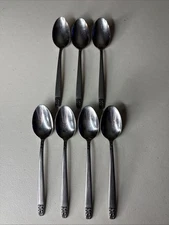 Stanley Roberts Danesmore Flatware 7 Spoons Lot  Stainless Steel Japan