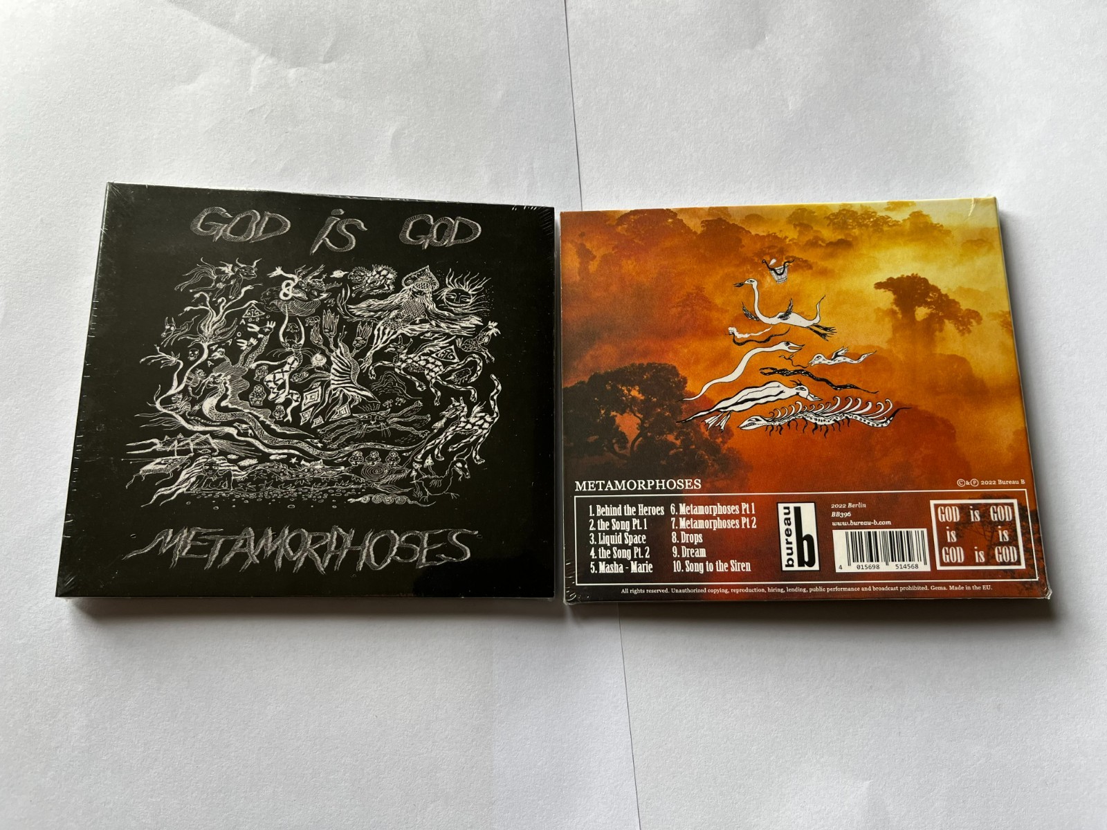 GOD IS GOD - Metamorphoses CD experimental ambient DIGIPAK NEW SEALED