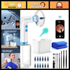 Electric Ear Wax Removal Kit with 1080P Camera, 4 Pressure Modes, Safe  Effecti