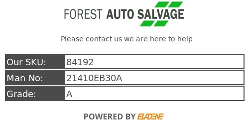 2009 NISSAN NAVARA 2.5L Diesel RADIATOR PACK 21410EB30A - Image 4 of 4