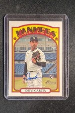 2021 Topps Heritage - Real One Autographs Deivi Garcia #ROA-DG (AU, RC)
