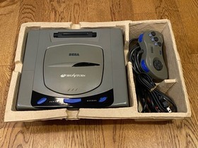 SEGA HST-0001 Sega Saturn Console Set Memory Included Tested Excellent JAPAN