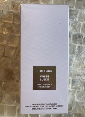  TOM FORD White Suede Hand and Body Moisturizer 8.1oz Discontinued Sealed / New