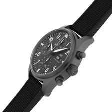 IWC Pilot's Watch Chronograph 41 Top Gun Ceratanium IW388106 second hand mens 2